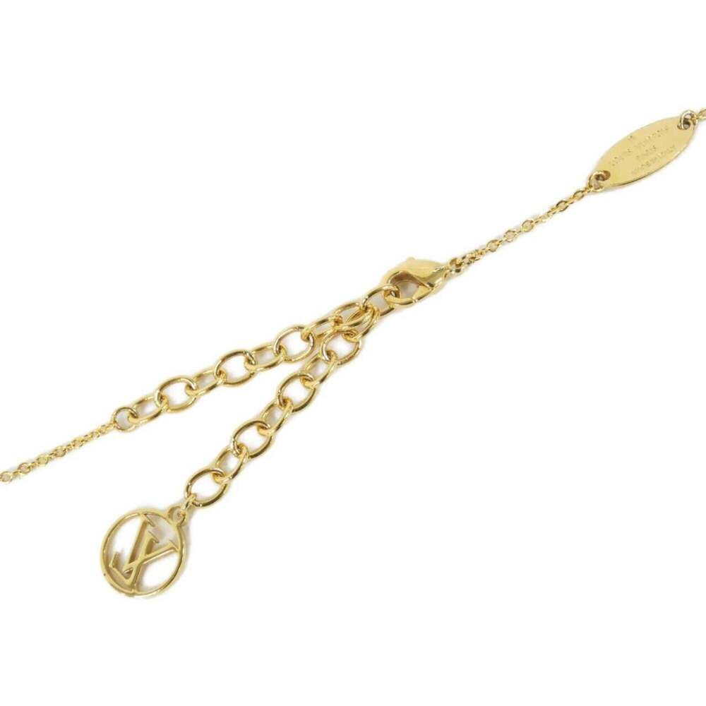 LOUIS VUITTON Gold Necklace - Picture 4 of 5